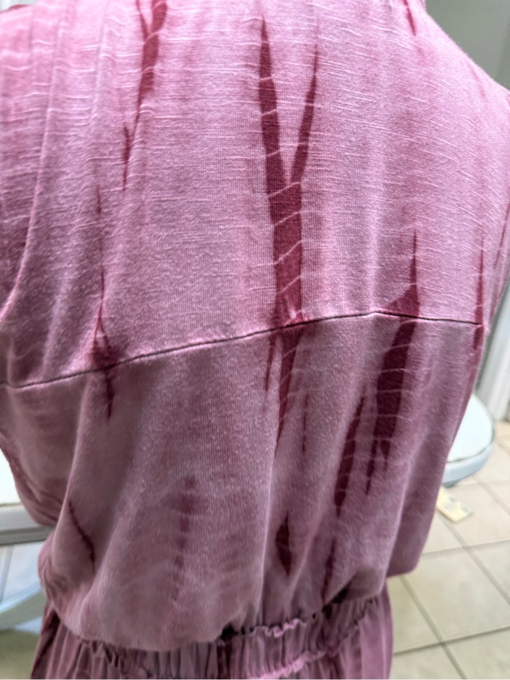 Knox Rose Sleeveless V-Neck Mauve Maxi Dress size Medium - Picture 6 of 10